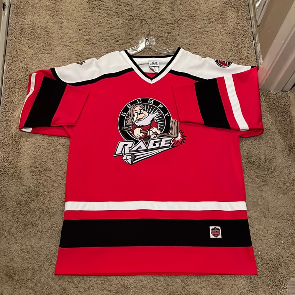 disneyland grumpy hockey jersey